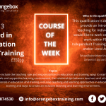 ⭐Introducing our course of the week ⭐