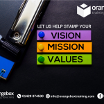 Let Orangebox Training help build your Company's Vision, Mission, and Values.
