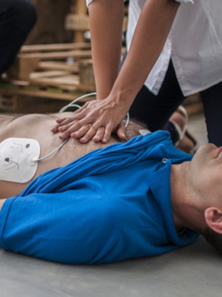 Basic Life Support and Safe Use of an Automated External Defibrillator