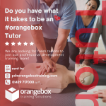 Do You Have What It Takes To Be a Orangebox Tutor